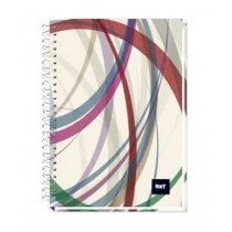 FIS Hard Cover Notebook Single Ruled, 100 sheets, A5 Size