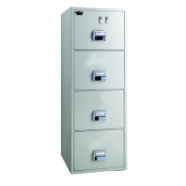 Eagle SF-750 4TKX 4 Drawer Fire Resistant Filing Cabinet 2 Key Lock