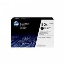 HP 80X Black Dual Pack LaserJet Toner Cartridges (CF280XD)