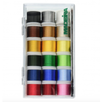 Madeira 8040 Assorted Viscose Rayon 40 Machine Embroidery Thread 200m x 18