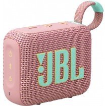 JBL Go4 Ultra-portable waterproof speaker with AURACAST, Powerful Audio, Dustproof, Wireless Bluetooth Streaming, 7 Hours of Playtime, Pink