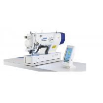 Jin B-1E1790S Electronic Direct Drive Motor Lockstitch Button Hole Machine, Complete Set 