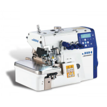 Jin M1-424SF/ JINBFX5DXFZZ 2 Needle 4 Thread Direct Drive Motor Overlock with Thread Trimmer (3 Sensor) Air Blower Type Suction (Compressor Not Required), Complete Set