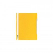 Durable Clear View Folder A4, extra wide, Yellow
