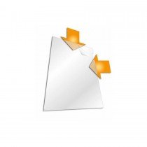 Durable Clear L-Folder A4, 50/pack, Clear