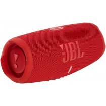 JBL Charge 5 Portable Waterproof Speaker with Powerbank, Red