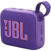 JBL Go4 Ultra-portable waterproof speaker with AURACAST, Powerful Audio, Dustproof, Wireless Bluetooth Streaming, 7 Hours of Playtime, Purple