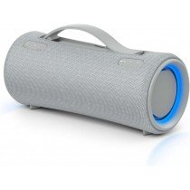 Sony SRS XG300 Portable wireless Bluetooth speaker with powerful party sound and lighting waterproof, 25 hours battery life, smartphone and quick charging - Grey