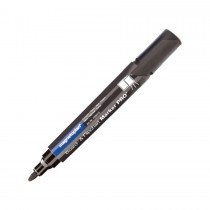 Magnetoplan COP 1228112 Dry Erase White Board Marker  Black (Pack of 4)