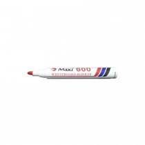 Maxi Whiteboard Marker Bullet Tip Red