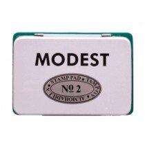 Modest Stamp Pad, 11 x 7 cm, Green