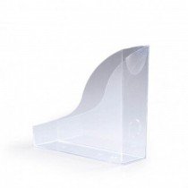 Durable Magazine Rack BASIC  Transparent