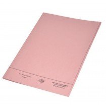 FIS Square Cut Folder FS With Fastener, Pink