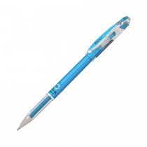 Pentel BG208 Slicci Metallic Gel Ink Pen  0.8mm  Blue (Pack of 12)