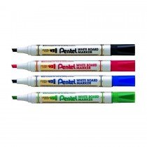 Pentel MW86 Chisel Tip White Board Marker