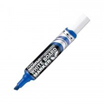Pentel MWL6 Maxiflo Chisel Tip White Board Marker  Blue