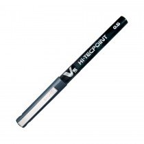 Pilot V5 Hi-Tecpoint BX-V5 Roller Ball Pen  0.5mm  Black