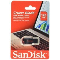 Sandisk Cruzer Blade USB Flash Drive, 128GB