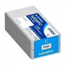 Epson SJIC22P Ink Cartridge for ColorWorks C3500 (Cyan) - C33S020602