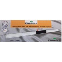 Durable Spine Bar 6mm 100/box, Transparent