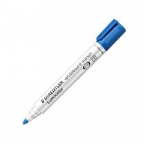 Staedtler Lumocolor Whiteboard Markers Bullet Blue