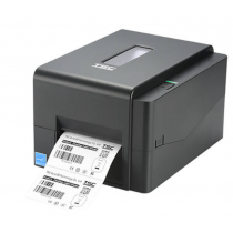 TSC TE200 Barcode Direct Thermal Printer, 203 dpi 8 dots/mm Resolution, Up to 6 ips Max Print Speed, 4.25" Max Print Width, 16MB RAM + 8MB ROM, Black 