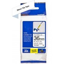 Brother Tze FX261 36mm Flexible Black on White Tape