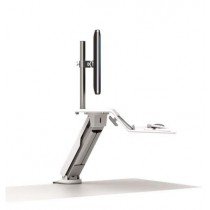 Fellowes Lotus Rt Sit-Stand Workstation - White