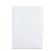 Partner A4 Embossed Leather Board Binding Cover 100/pack White