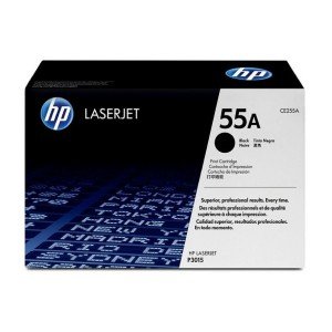 HP 55A Black Toner Cartridge (CE255A)