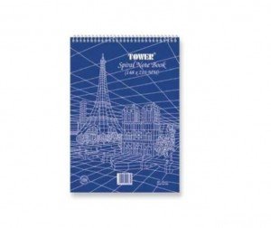 FIS Top Spiral Pad, A4, 80 Sheets, Line Ruled