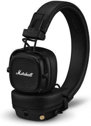 Marshall Major V Bluetooth Headphones, Black