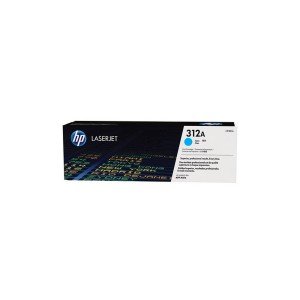 HP 312A Cyan Original LaserJet Toner Cartridge (CF381A)