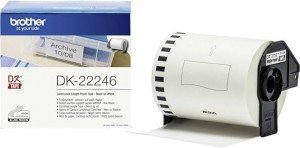 Brother DK-22246 Continuous Label Roll, 103mm x 30.48M