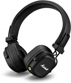 Marshall Major IV Wireless On-Ear Headphones, Black