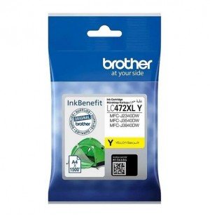 Brother LC472XL High Capacity Yellow Ink Cartridge