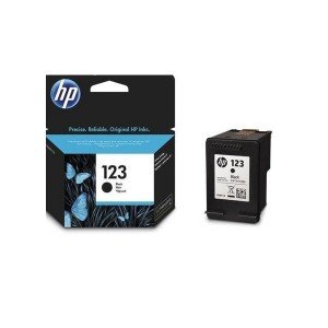 HP 123 Black Ink Cartridge (F6V17AE)