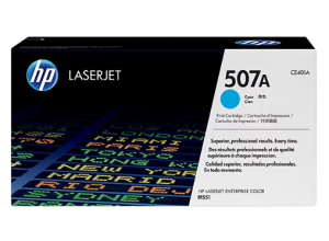 HP 507A Cyan Original LaserJet Toner Cartridge, CE401A