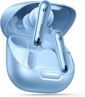 Anker Soundcore Liberty 4 NC Adaptive Noise Cancelling Earbuds Light Blue