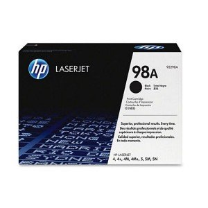 HP 98A Black Original LaserJet Toner Cartridge (92298A)