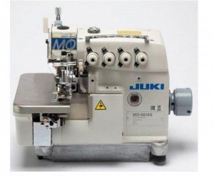 Juki MO6816S-DE4-30H-  E35 2 Needle 5 Thread Overlock Machine with Belt Type Servo Motor 550W Complete Set with  Table Stand