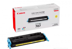 Canon 707 Yellow Toner Cartridge (707Y)