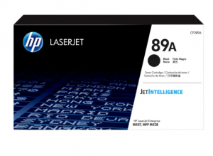 HP 89A Black Original LaserJet Toner Cartridge, CF289A