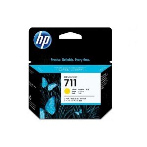 HP 711 Yellow Ink Cartridge (CZ132A)