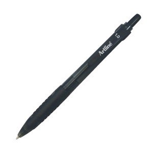Artline 8410 Retractable 1.0mm  Medium Pen  Black