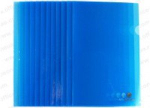 Atlas Clear L Folder A4, 12/pack, Blue