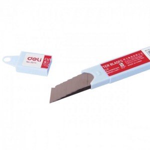 DELI 2011 Cutter Blades, SK5-100mmx18x0.5mm 