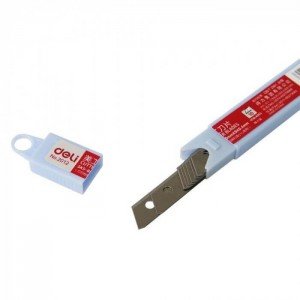 DELI 2012 Cutter Blades, SK5-80mmx9x0.4mm