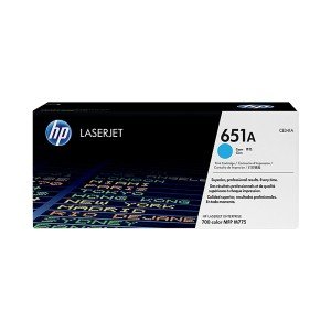 HP 651A Cyan Original LaserJet Toner Cartridge (CE341A)