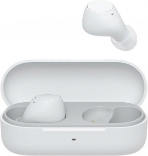 Sony WF-C510 Truly Wireless Earbuds, 22 hours battery life, Clearer hands-free calling, Multipoint Connection, Ambient Sound Mode, IPX4 Water Resistance, White